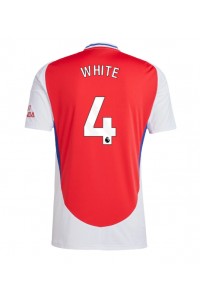 Arsenal Ben White #4 Fotballdrakt Hjemme Klær 2024-25 Korte ermer